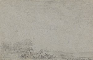 リリプティアン人に縛られたガリバー 作： Richard Wilson